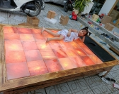 Công ty sản xuất cung cấp, Giường đá muối hiamalaya giá tốt nhất hiện nay