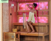 Chi phí lắp đặt phòng xông hơi đá muối Himalaya cho gia đình, spa