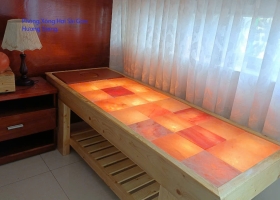 Giường đá muối Himalaya
