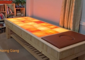 Bảng giá chi tiết top 5 giường massage đá muối himalaya