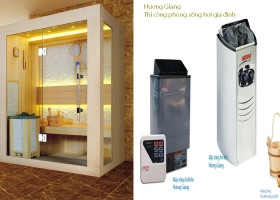 Thi Công phòng xông hơi Tại Vũng Tàu - Hương Giang