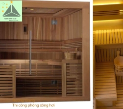 Thi Công Phòng Xông Hơi | Nhanh  Chóng, Chất Lượng, Bảo Hành Lâu Dài
