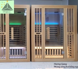 PHÒNG XÔNG HƠI HỒNG NGOẠI - NHẬP KHẨU