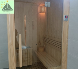 Thi Công Phòng Xông Hơi Bằng Gỗ Thông Mỹ